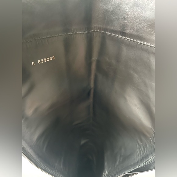 CHANEL | Black Leather Knee High Heel Boots CC Logo Turnlock EU 37 - Picture 14 of 15